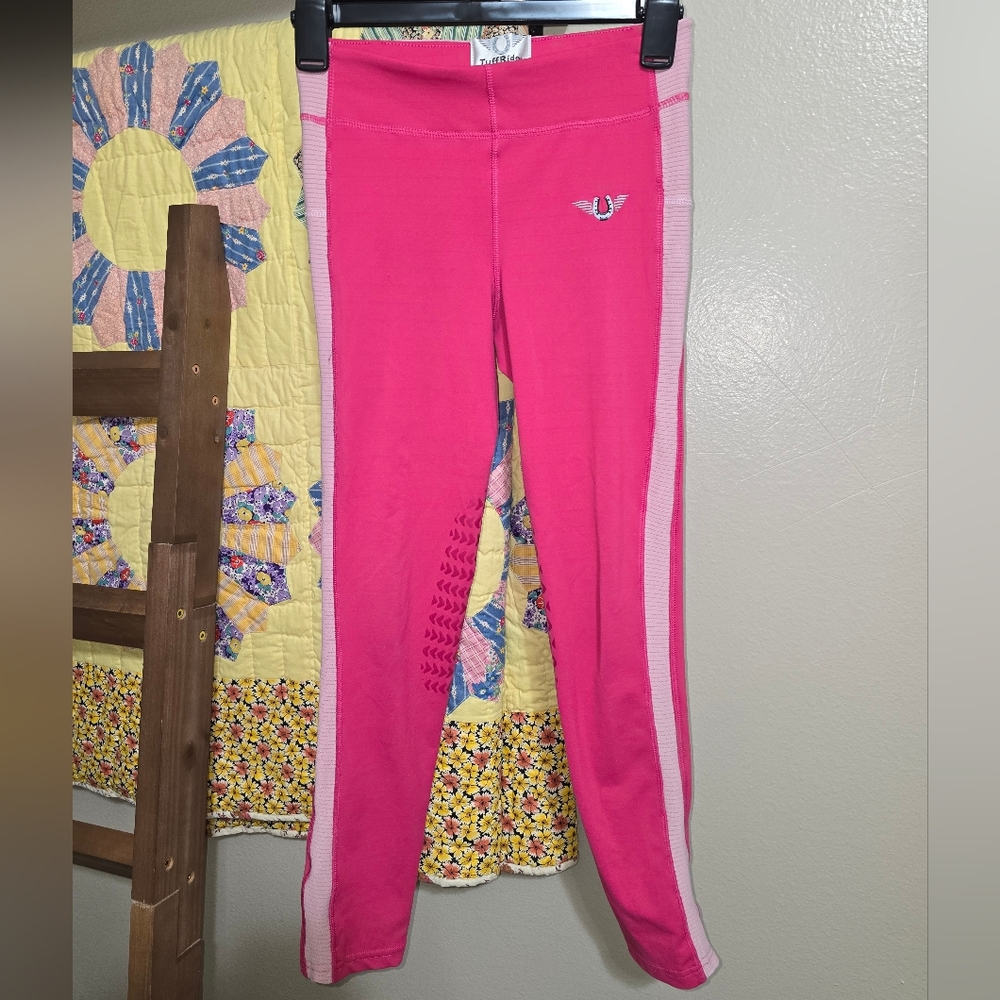 Tuff Riders Breeches pink girls sz 26